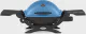 Weber Q1200 Liquid Propane Portable Gas Grill, Blue – 1‑Burner Travel and Camping Grill with Cast‑Iron Grates & Electron