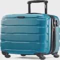 Samsonite Omni PC Hardside Expandable Luggage with Spinner Wheels, Caribbean Blue, Carry-On 20-Inch