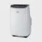BLACK+DECKER Portable Air Conditioner, 8,000 BTU (3,950 BTU SACC) for Rooms up to 400 Sq. Ft., Portable AC with Follow Me Remote Control and Window Kit, BPACT08WT, White