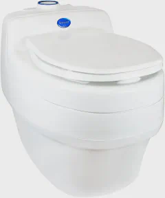 Separett Villa Urine-Separating Compost Toilet | No Additives or Mixing Needed, High-Capacity Design, For Homestead, For Schoolie, For Cottage Use