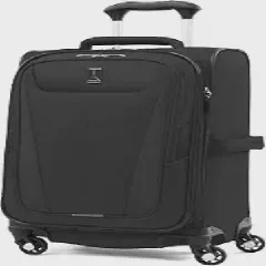 Travelpro Maxlite 5 Softside Expandable Luggage with 4 Spinner Wheels, Lightweight Suitcase, Men and Women, Black, Carry-on 21-Inch