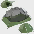 Clostnature Lightweight Backpacking Tent - 1/1.5/2/3/4/6 Person Ultralight Waterproof Camping Tent, 3 Season Large Size Easy Setup Tent for Family, Outdoor, Hiking and Mountaineering