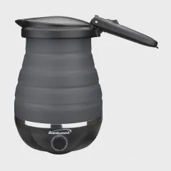 Brentwood Appliances KT-1508BK .85-Quart Dual-Voltage Collapsible-Travel Kettle (Black)