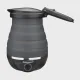 Brentwood Appliances KT-1508BK .85-Quart Dual-Voltage Collapsible-Travel Kettle (Black)