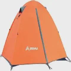 BISINNA 2/4 Person Camping Tent Lightweight Backpacking Tent Waterproof Windproof Two Doors Easy Setup Double Layer Outdoor Tents for Family Camping Hunting Hiking Mountaineering Travel