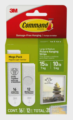 Command Value Pack - Picture Hangers + Hooks Variety