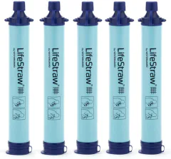 LifeStraw Personal Water Filter for Hiking, Camping, Travel, and Emergency Preparedness