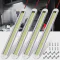 12v LED Interior Light Bar CT CAPETRONIX 120LEDs 1500LM 8W DC 12 Volt led Strip Lights w/ ON/Off Switch for Enclosed Cargo Trailer Car RV Van Truck Lorry Camper Boat Caravan Motorhome (4Pack)