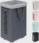 Goodpick Laundry Basket with Wheels 75L
