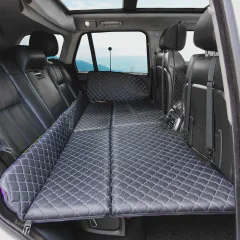 YASHINE Non Inflatable Truck Bed Air Mattress for Large Truck, Car Travel Camping Back Seat Extender for F150/RAM 1500/Silverado/Ranger/GMC/Tundra/Tacoma