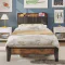 LIKIMIO Twin XL Bed Frames, Storage Headboard with Charging Station