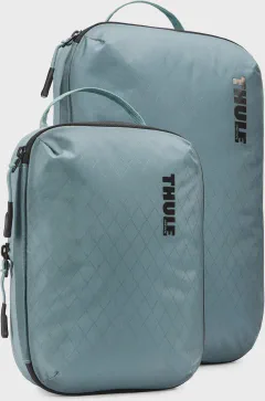 Thule Compression Packing Cubes for Travel, Durable Suitcase Organizer Bags, Double Zipper