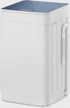 Auertech Portable Washing Machine, 2.0 cu.ft Capacity Fully Automatic Washer with Drain Pump, 7 Programs, 4 Water Levels, Portable Washer Dryer Combo for Apartment, RV, Dorm