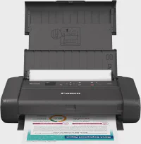 Canon PIXMA TR160 Wireless Portable Printer, 50-Sheet Paper Tray and 1.44" Display