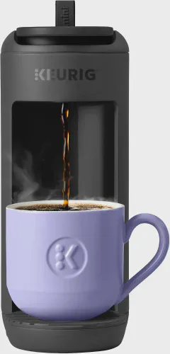 Keurig K-Mini Mate Single Serve K-Cup Pod Coffee Maker, Brews Up to 12 oz Cup, Compact Portable Coffee Machine for Small Spaces, Great for Dorms & Offices, Black
