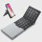 iClever Foldable Bluetooth Keyboard with Number Pad, BK09 Portable Compact Travel Keyboard, USB-C Rechargeable Wireless Folding Keyboard for iPad, iPhone, Android, Windows, Mac Laptop